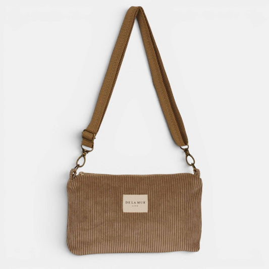 De La Mur Line Clutch TOAST – Braun