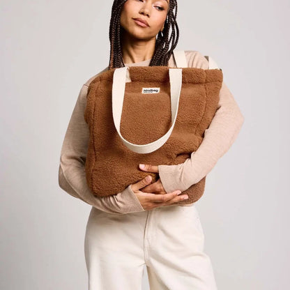 Hindbag Paul Teddy Tote Bag – Braun