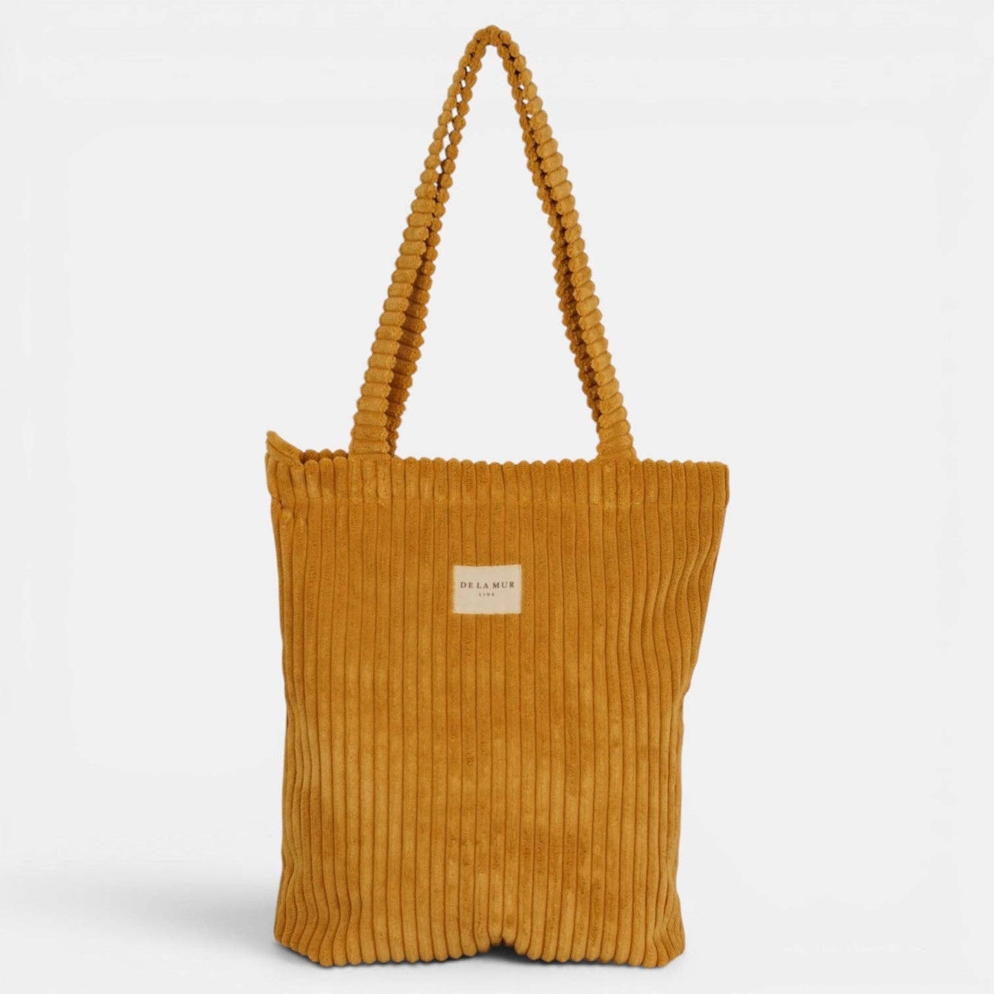 La Mur Line Tote Bag Maiz – Cord Senfgelb
