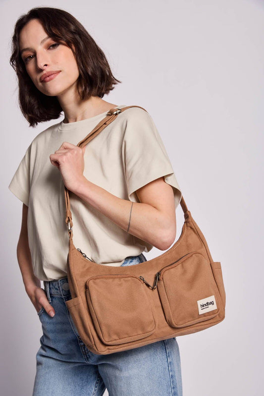 Hindbag Emile Umhängetasche – Zimt