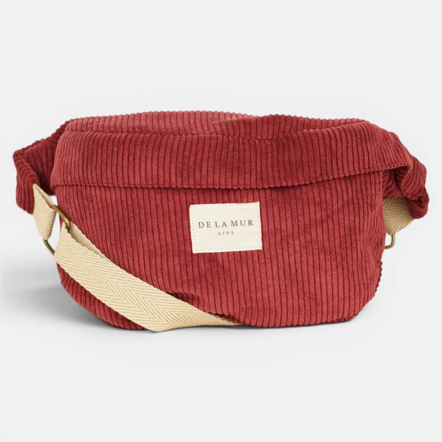 La Mur Line Gürteltasche Arde – Cord Rotbraun