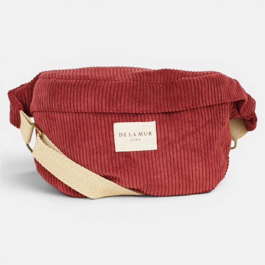 La Mur Line Gürteltasche Arde – Cord Rotbraun