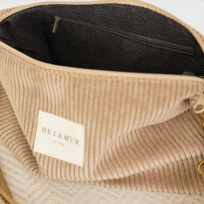 De La Mur Line Clutch TOAST – Braun