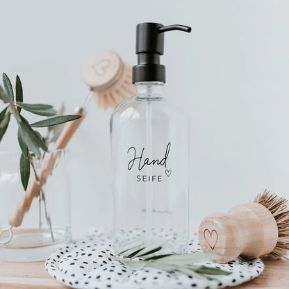 Eulenschnitt Seifenspender Handseife transparent 500 ml