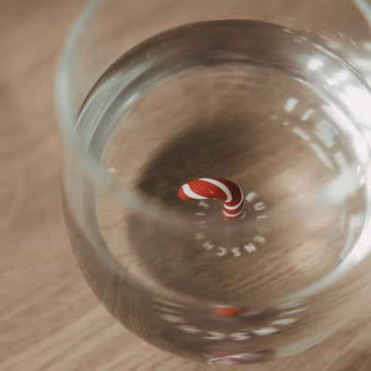 Eulenschnitt Figurglas Zuckerstange