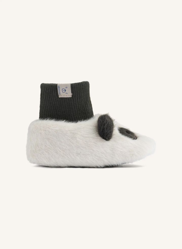 LIEWOOD Beth Panda Hausschuhe – Weiß