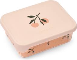 Liewood AKO Snackbox – Peach / Sea Shell