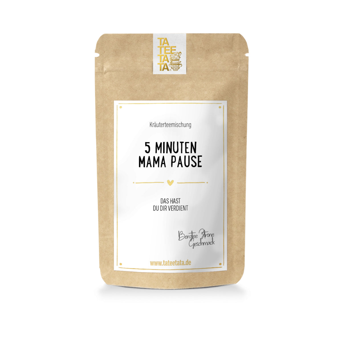 5 Minuten Mama Pause – Kräutertee Bergtee-Zitrone 25 g