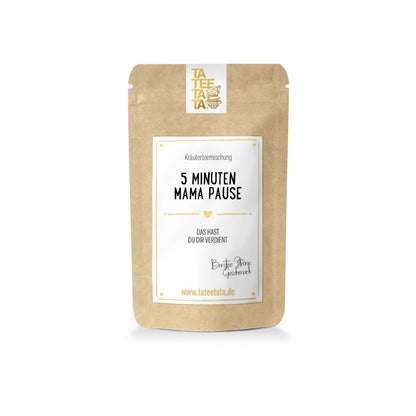 5 Minuten Mama Pause Mini – Kräutertee Bergtee-Zitrone 10 g