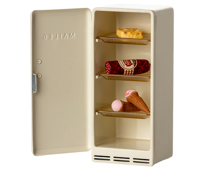 Kühlschrank, Maus - Creme