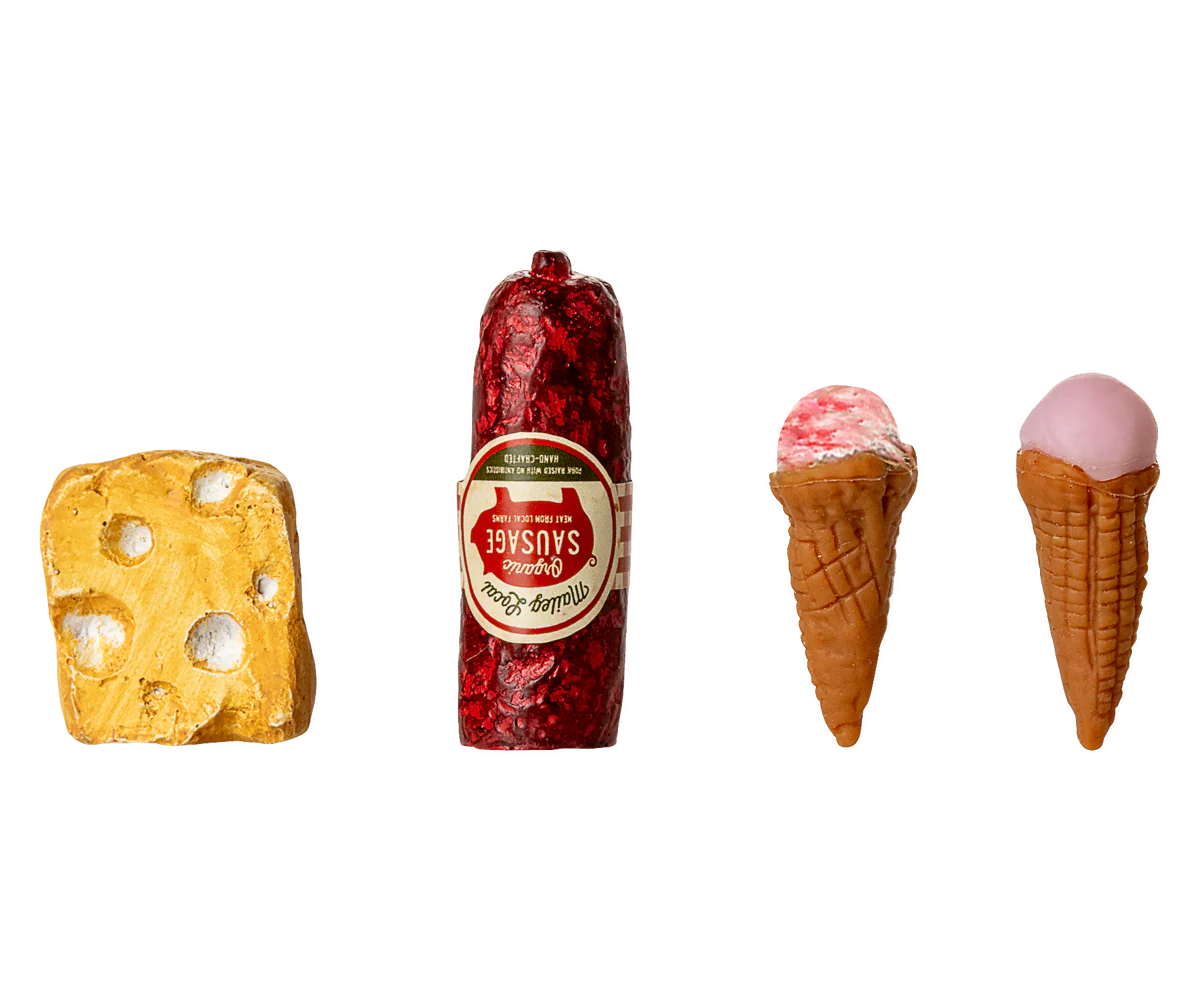 Kühlschrank, Maus - Creme