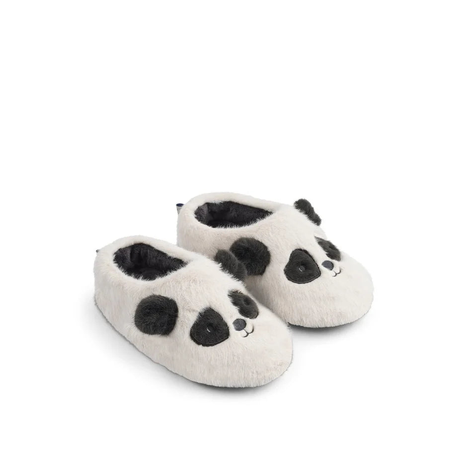 LIEWOOD Beth Panda Hausschuhe – Weiß