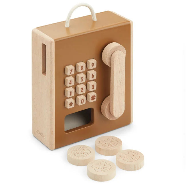 LIEWOOD Rufus Spielzeug-Telefon aus Holz