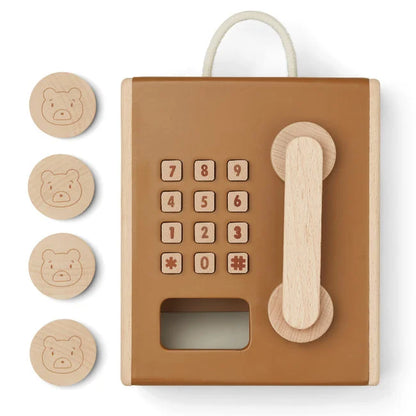 LIEWOOD Rufus Spielzeug-Telefon aus Holz