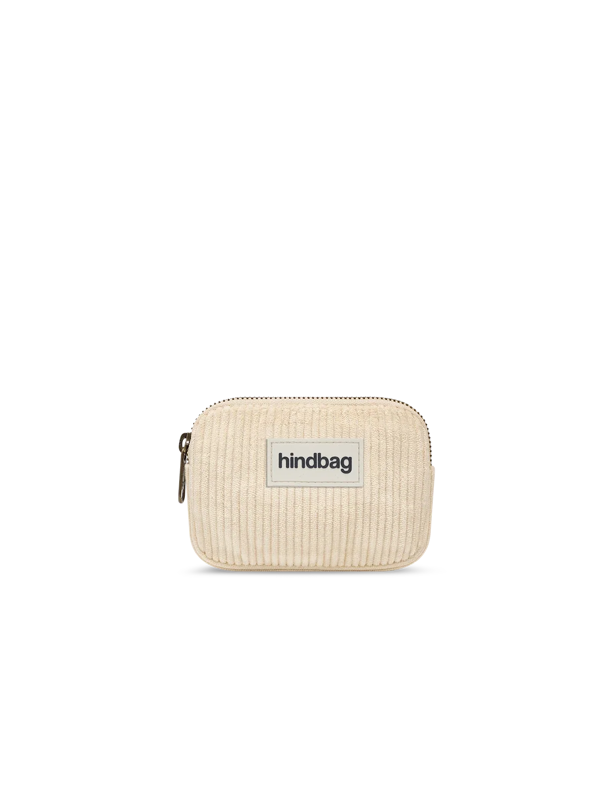 Hindbag Lili Geldbeutel aus Cord – Creme