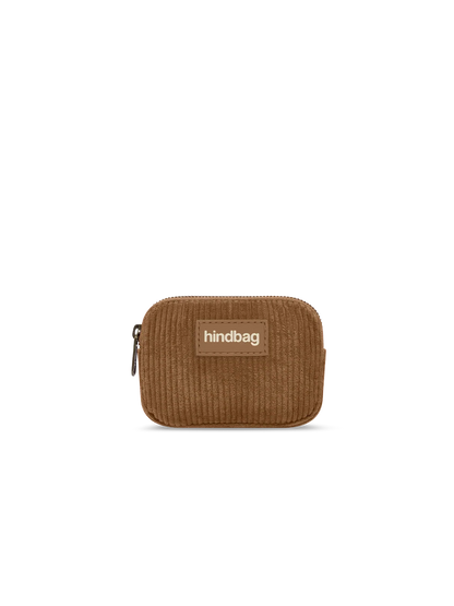 Hindbag Lili Geldbeutel aus Cord – Macchiato