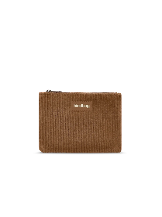 Hindbag Lou Täschchen aus Cord – Macchiato