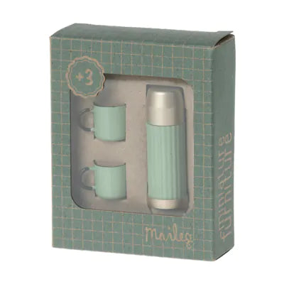 Maileg Thermoskanne & Tassen – Mint