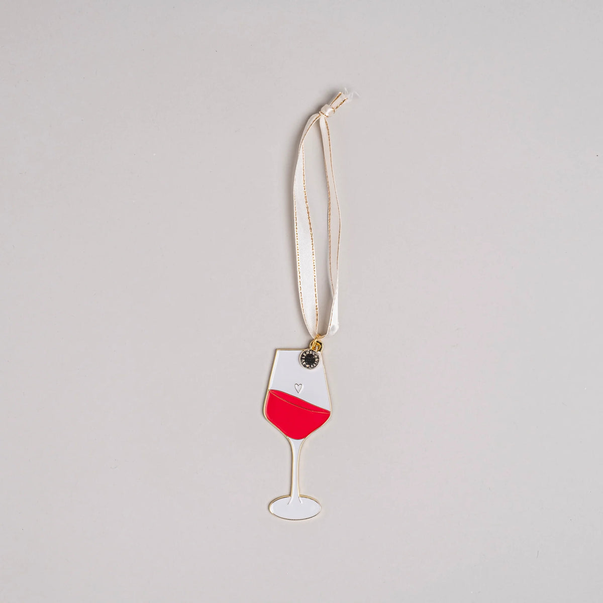 Eulenschnitt Baumschmuck Weinglas – Weihnachtsanhänger aus Metall