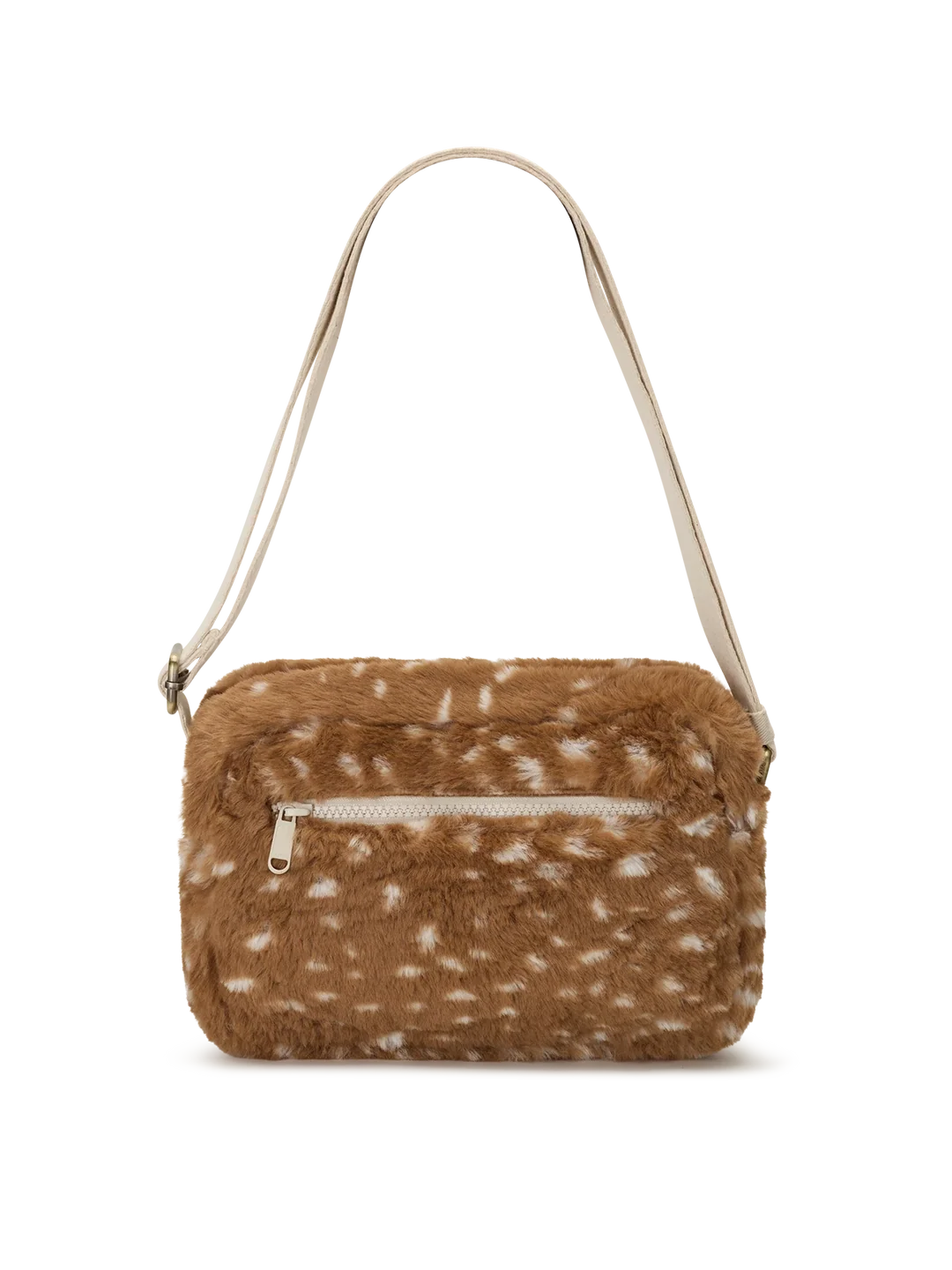 Hindbag Umhängetasche Nino Kunstfell – Rehkitz