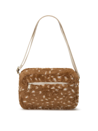 Hindbag Umhängetasche Nino Kunstfell – Rehkitz