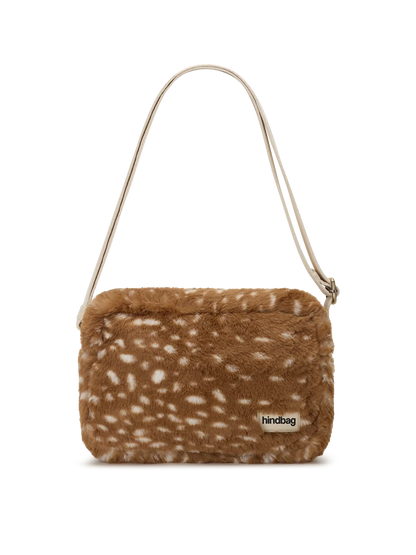 Hindbag Umhängetasche Nino Kunstfell – Rehkitz