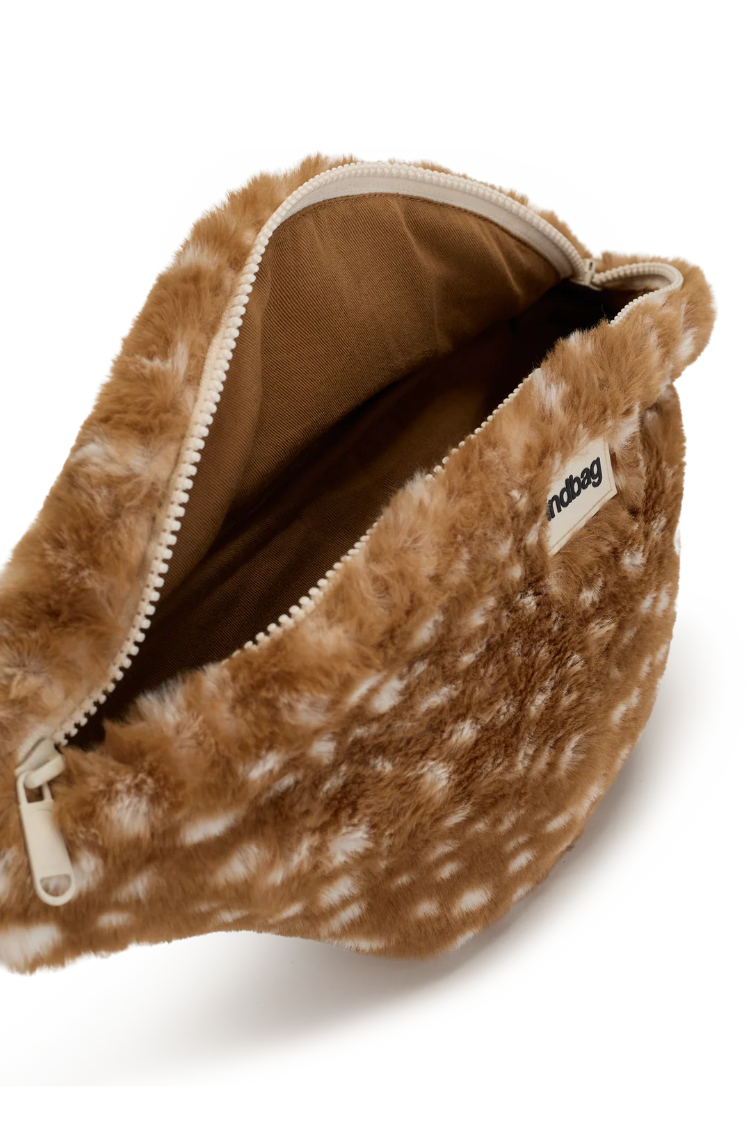 Hindbag Gürteltasche Olivia Kunstfell – Rehkitz