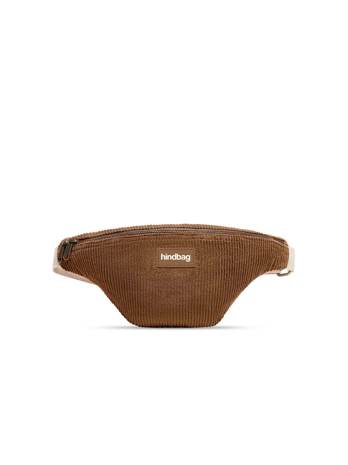 Hindbag Olivia Bauchtasche aus Cord – Macchiato