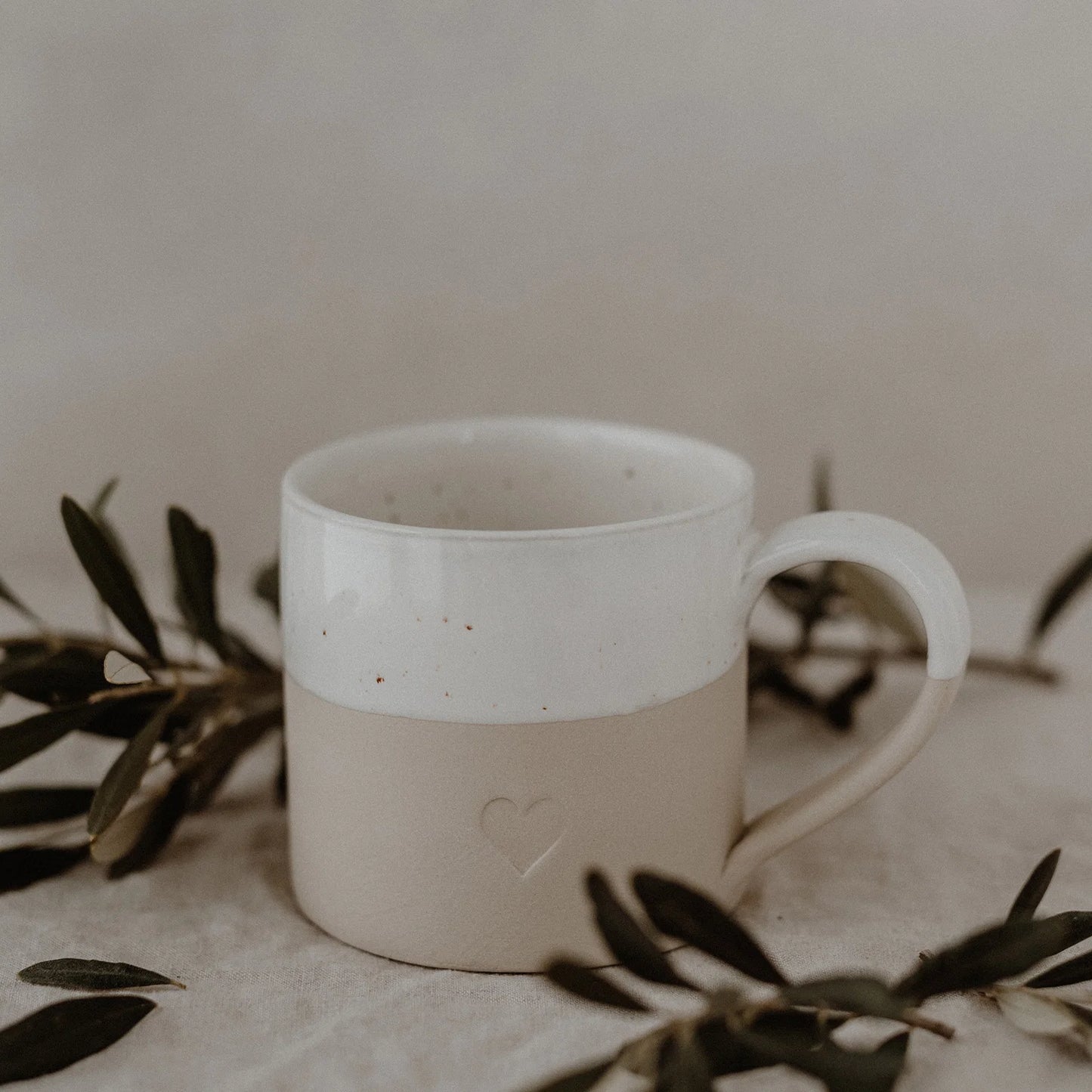 Eulenschnitt Große Tasse Herz 450 ml