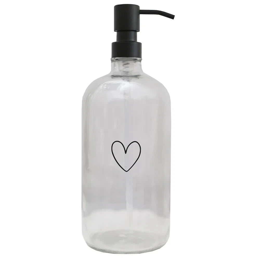 Eulenschnitt Glasspender Herz 1000 ml