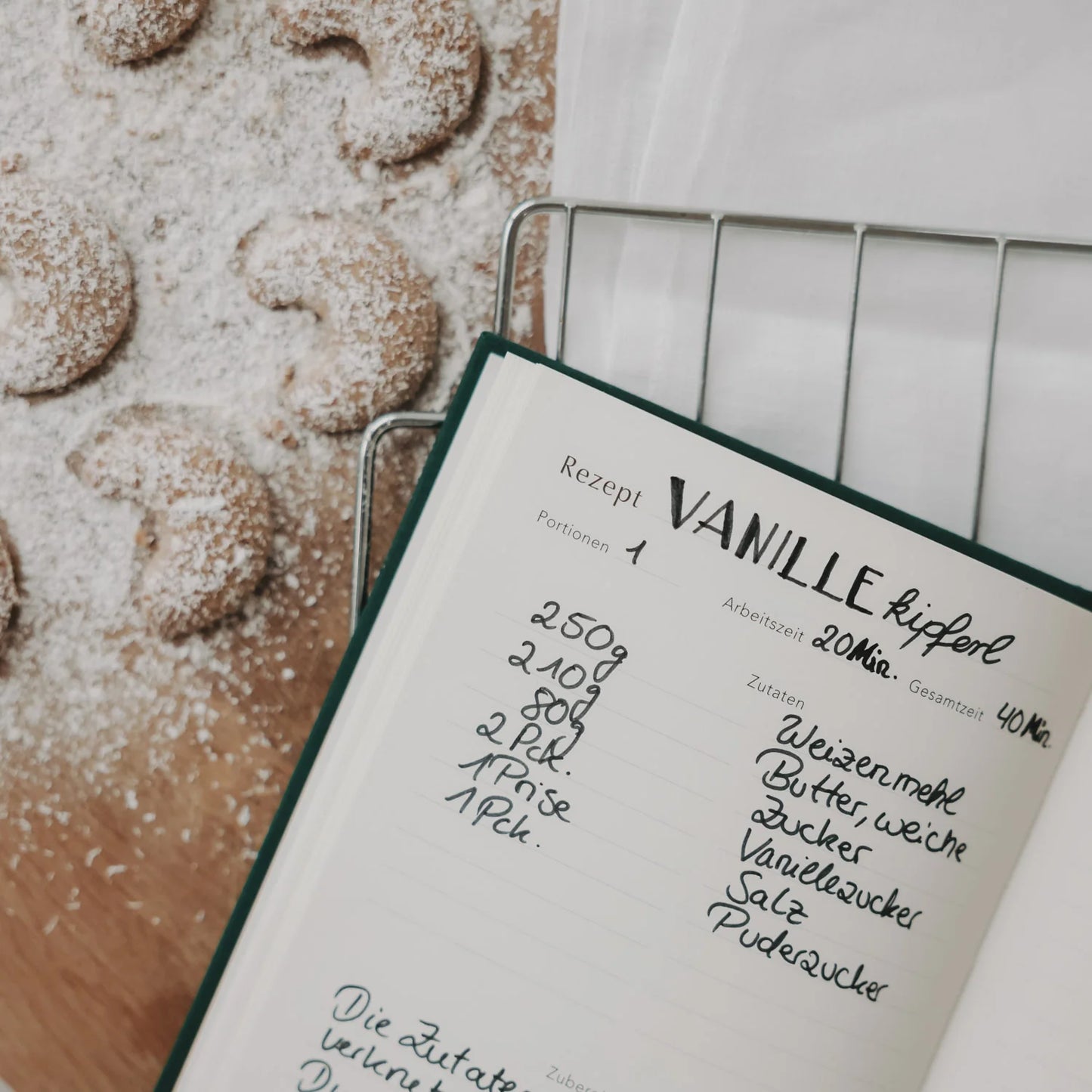 Eulenschnitt Rezeptbuch „Wichtigste Zutat“