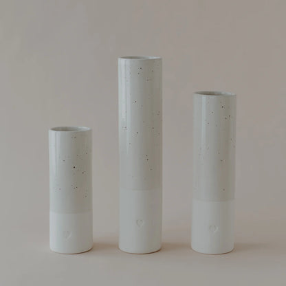 Eulenschnitt Vase Herz groß