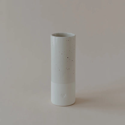 Eulenschnitt Vase Herz klein