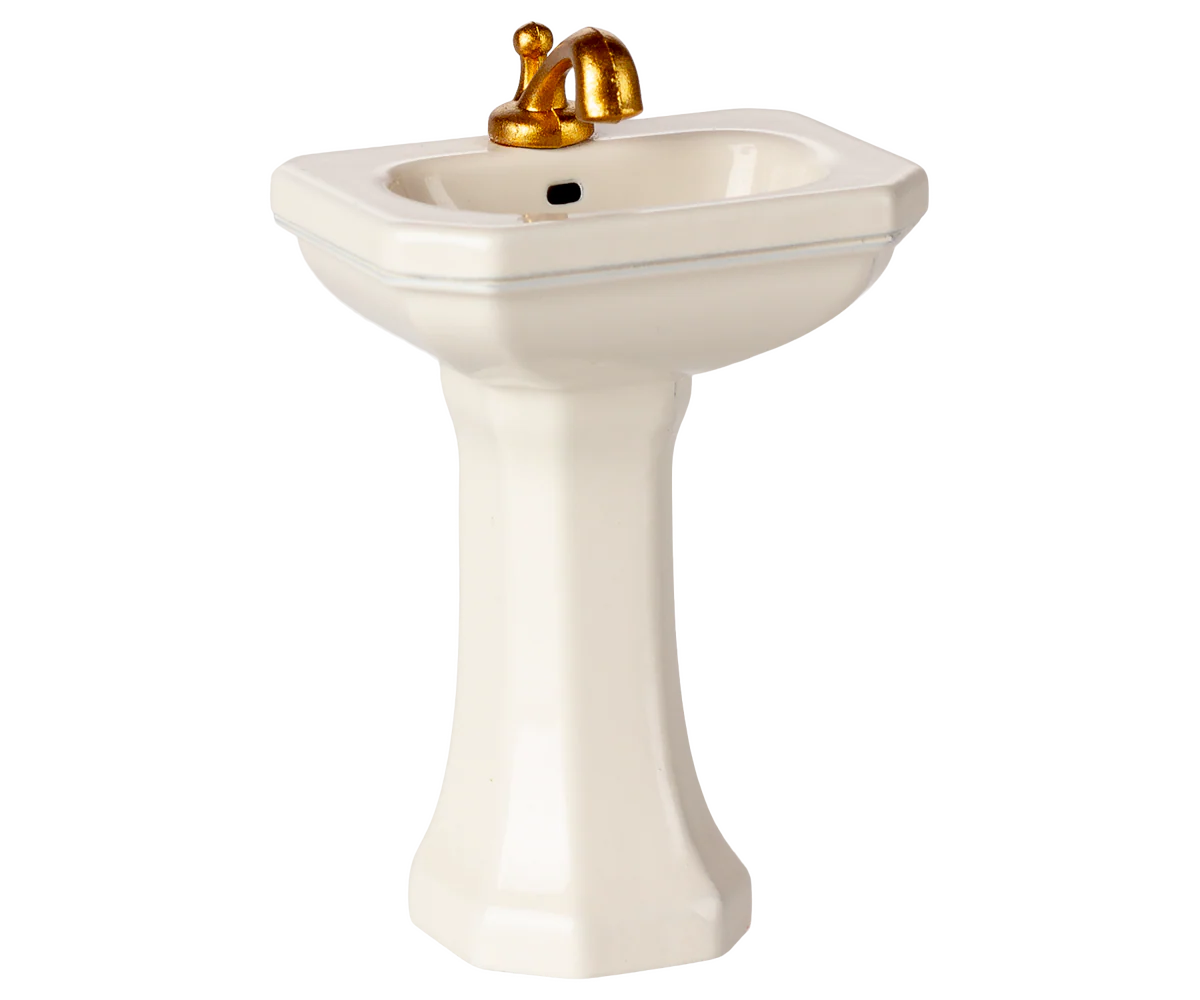 Waschbecken, Maus - Creme
