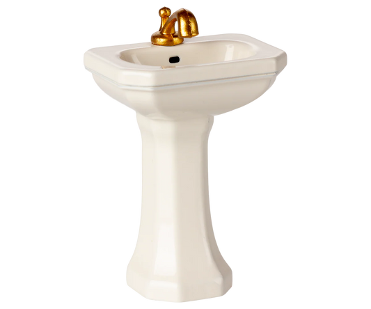 Waschbecken, Maus - Creme